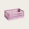 Hay Colour Crate Small - Dusty Rose
