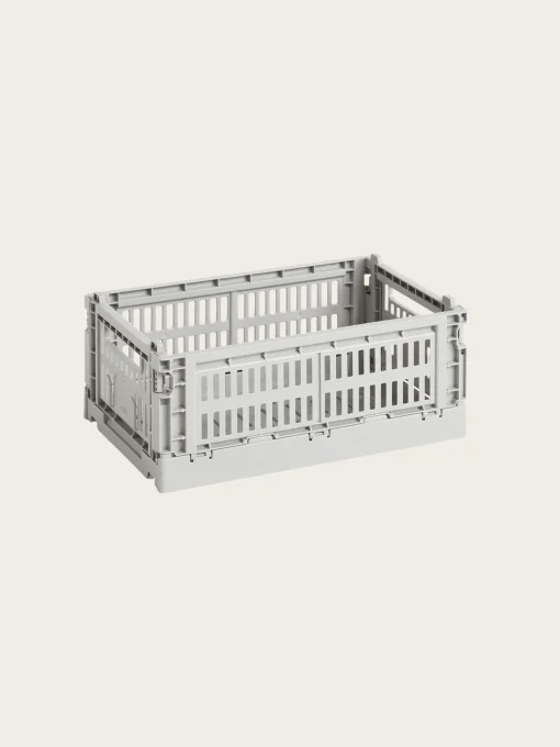 Hay Colour Crate Small - Light Grey
