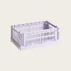 Hay Colour Crate Small - Lavender