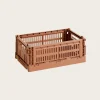 Hay Colour Crate Small - Terracotta