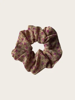 Hilly Scrunchie - Beige/Purple