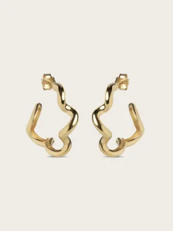 Hoops Curly - Gold