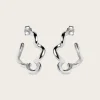 Hoops Curly - Silver