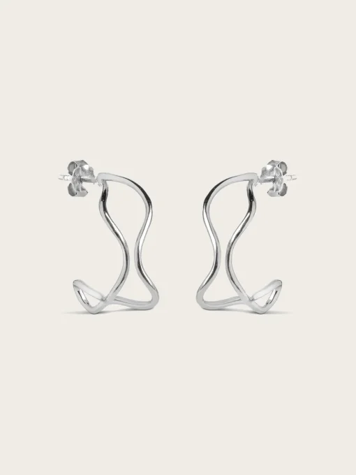 Hoops Erin - Silver
