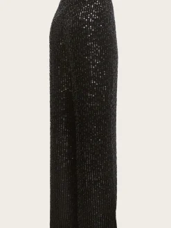 Jagger Sequin Trousers - Black