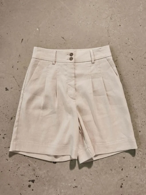 KarenFV Shorts 769 - Sand Linen