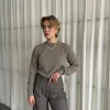 Knitted Crewneck Sweater - Pecan