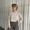 Knitted Crewneck Sweater - Porridge