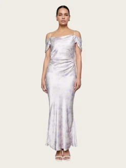 Lyra Dress - Lilac Jasmine Print