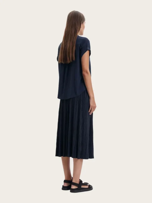 Majan ss shirt - Dark Sapphire