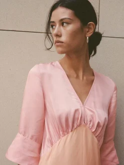 Mandy Dress - Pink/Orange