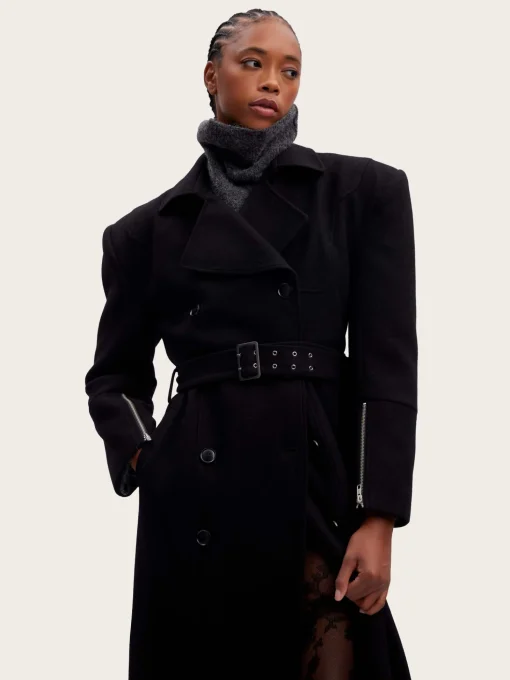 Monali Coat - Black