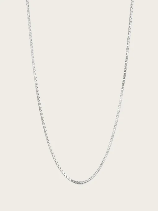 Necklace Box Chain 1,45 mm - Silver