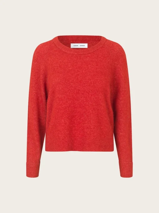 Nor O-Neck Short - Scarlet Sage