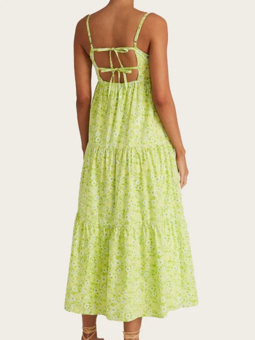 Nyere Midi Dress - Cremona Floral Print