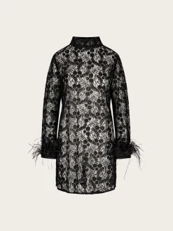 Patti Lace Dress - Black