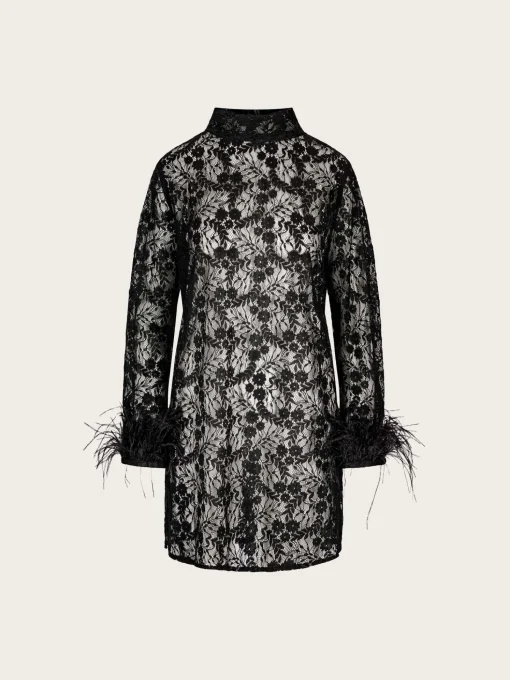 Patti Lace Dress - Black