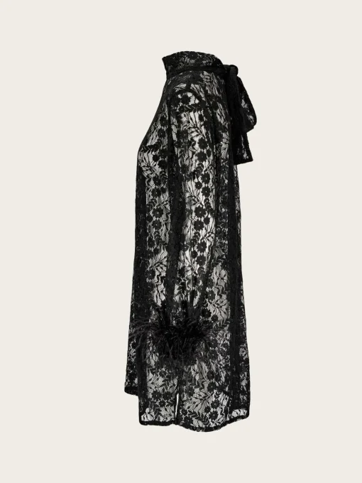 Patti Lace Dress - Black