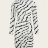 Pollux Altena Dress - Paint Stripe/White