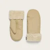 Puffer Fleece Mittens W2T3 - Sand