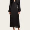 Ria Midi Dress - Black