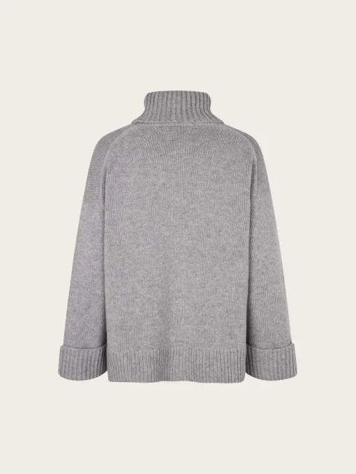 Sakeiku Turtleneck - Grey Melange