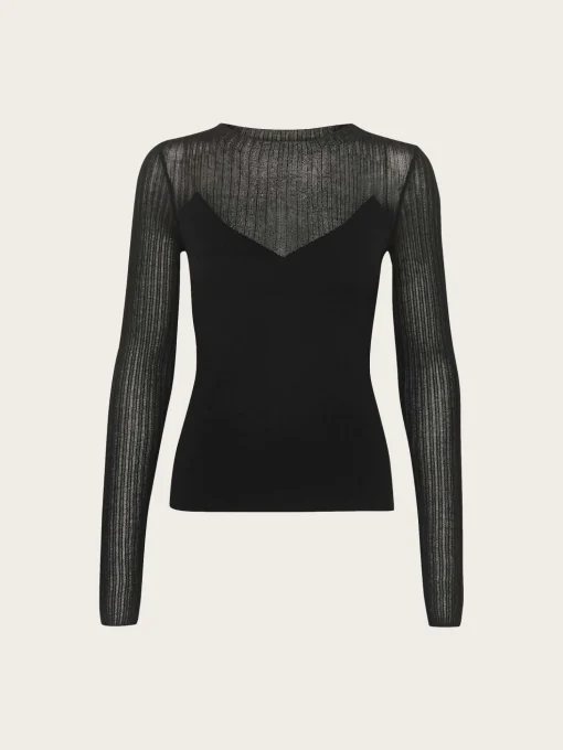 Samea ls Blouse - Black