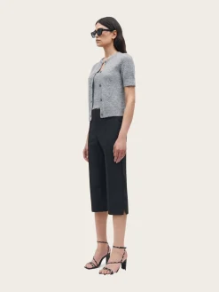 Sanoura ss Cardigan - Grey Mel.