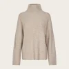 Sazlata Turtleneck - Khaki Melange