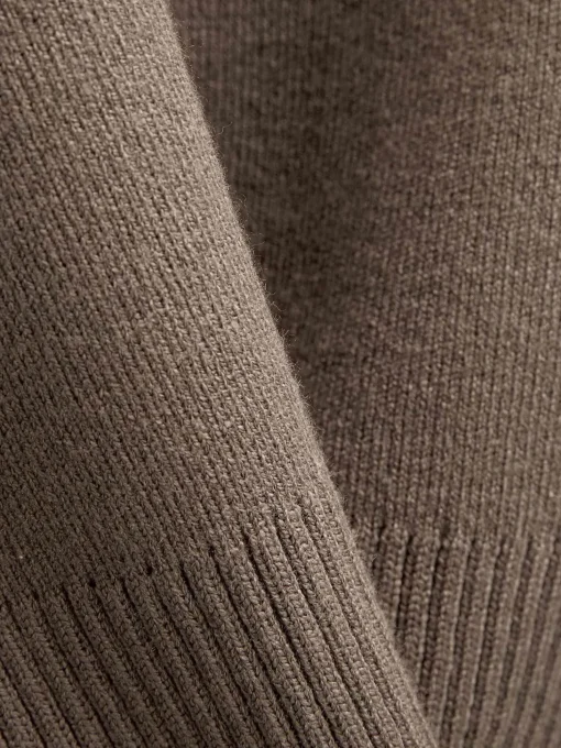Serge Roundneck Sweater - Taupe