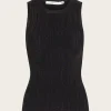 Silvi Rib sl Top - Black
