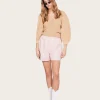 Skogfiol Shorts - Yellow/ Pink Stripes