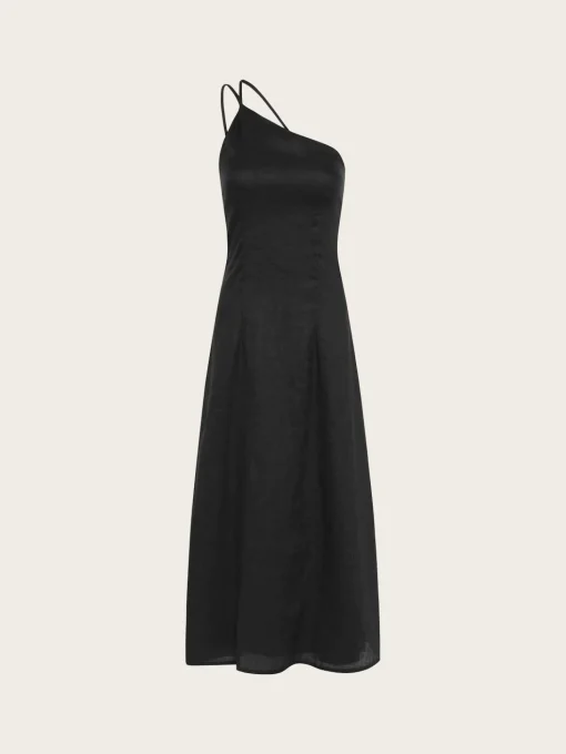 Soko Midi Dress - Black