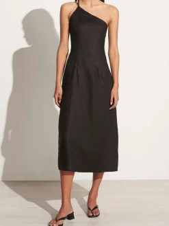 Soko Midi Dress - Black