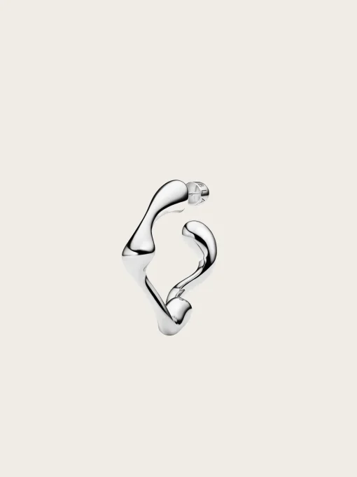 Splash Hoops Small PAIR - Silver