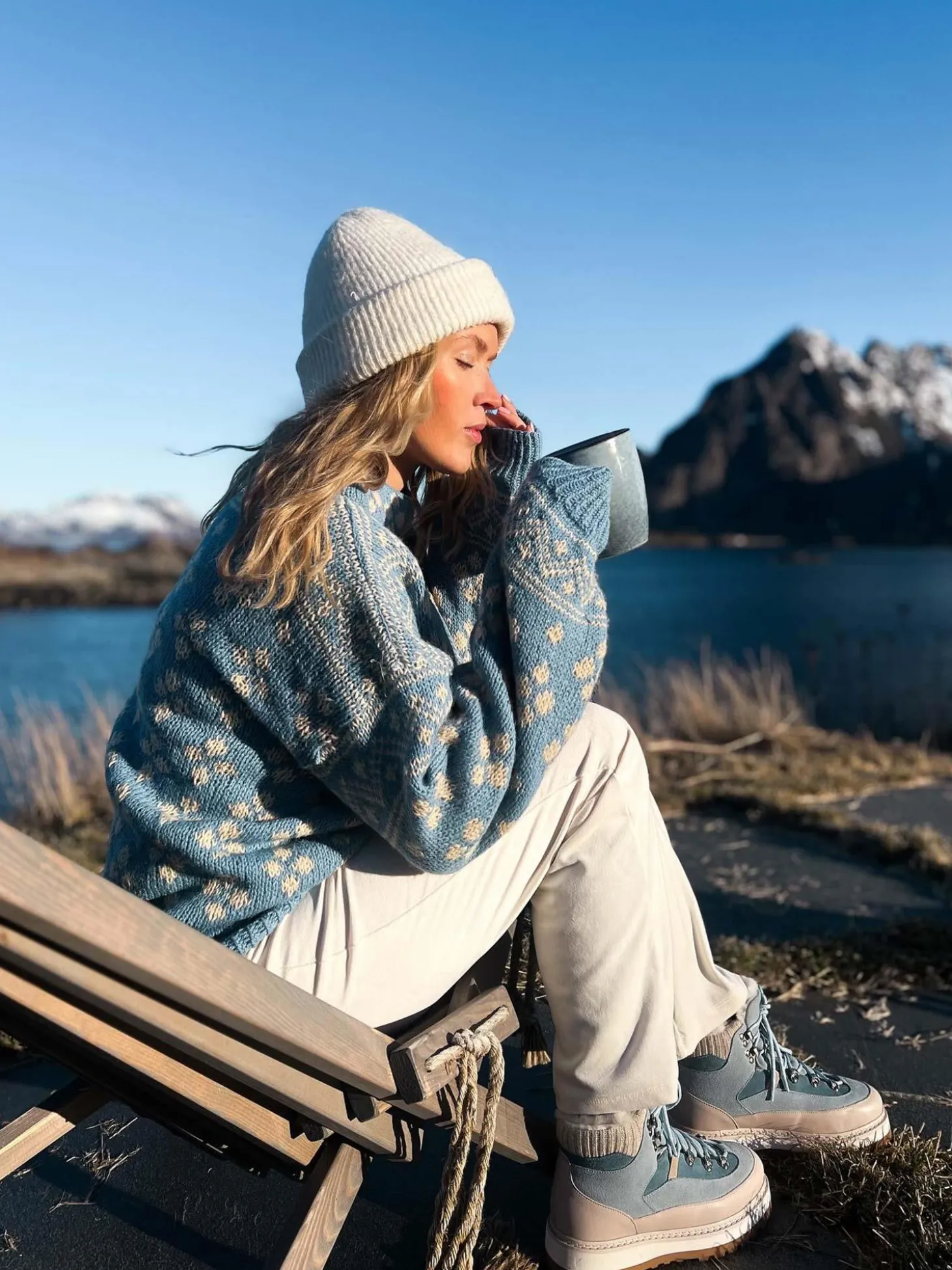 Tag Cap x Ingrid - Iceblue