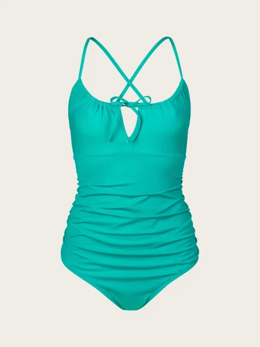 Tilda Swimsuit - Tile Blue