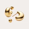 Tryvann Pillow Earring - Gold