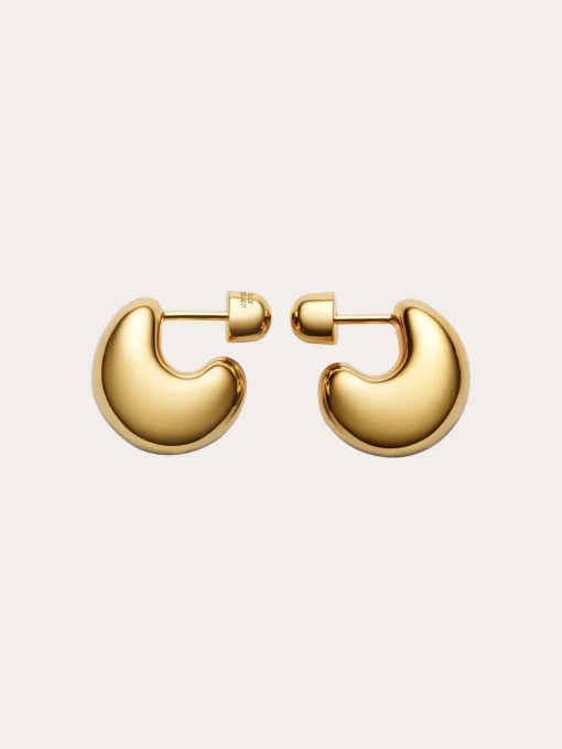 Tryvann Pillow Earring - Gold