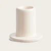 Tube Candleholder Small - Offwhite