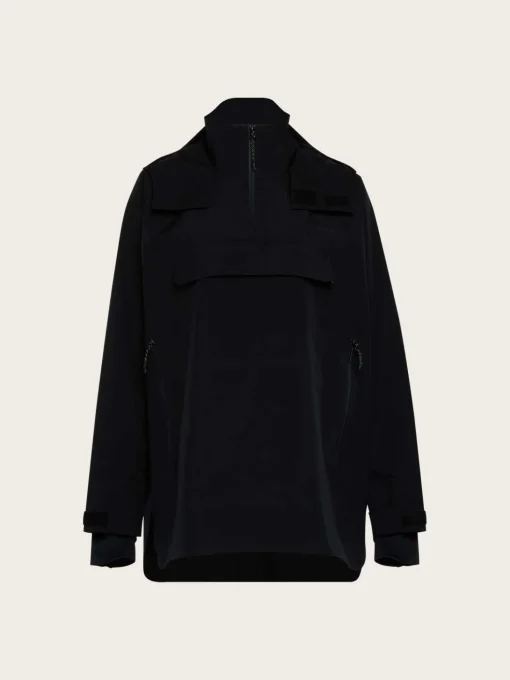 Voss Poncho - Black