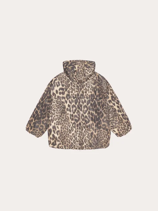 W0115  Leo Puffers Midi Jacket -  Almond Milk