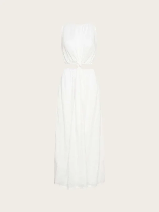 Zeta Midi Dress - White