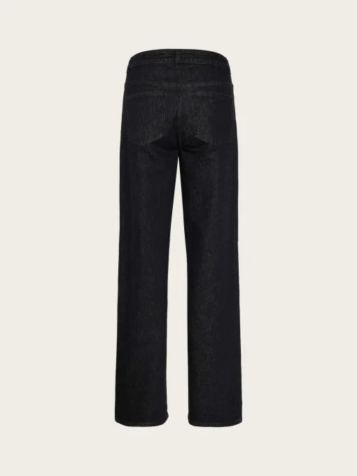 Zorah MW Jeans - Dark Black Wash