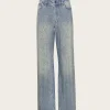 Zorah MW jeans - Mid Blue Washed